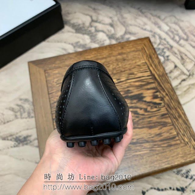 GUCCI男鞋 義大利頂級奢侈男鞋巨頭 2019新款 古馳男士休閒皮鞋 Gucci頂級牛皮男鞋  hdnx1354